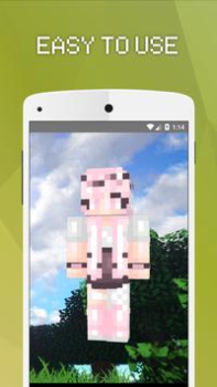 Descargar Girls Skins for Minecraft PE Herramientas para Android captura de pantalla 6