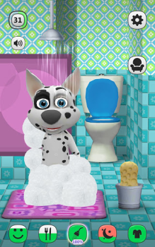Descargar Mi Perro Virtual que Habla Juegos casuales para Android captura de pantalla 6