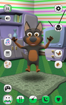Descargar Mi Perro Virtual que Habla Juegos casuales para Android captura de pantalla 7