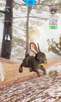 Descargar Conejo parlante Juegos casuales para Android captura de pantalla 2