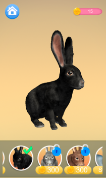 Descargar Conejo parlante Juegos casuales para Android captura de pantalla 3