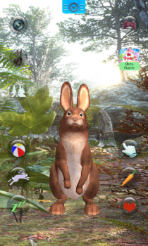 Descargar Conejo parlante Juegos casuales para Android captura de pantalla 4