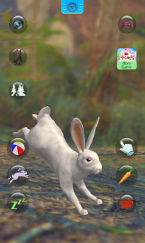 Descargar Conejo parlante Juegos casuales para Android captura de pantalla 5