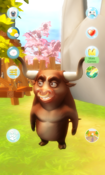 Descargar Mi toro que habla Juegos casuales para Android captura de pantalla 7