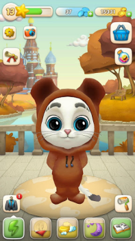 Descargar Gato que Habla Oscar Juegos casuales para Android captura de pantalla 4