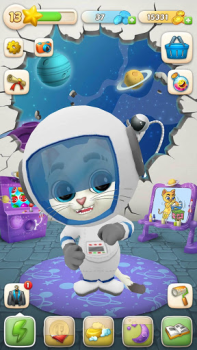 Descargar Gato que Habla Oscar Juegos casuales para Android captura de pantalla 6