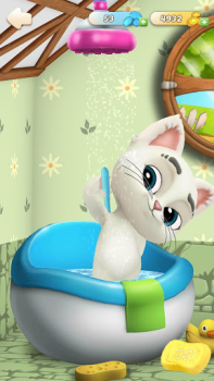 Descargar Gato que Habla Oscar Juegos casuales para Android captura de pantalla 7