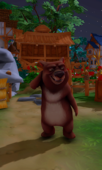 Descargar Mi oso que habla Juegos casuales para Android captura de pantalla 3