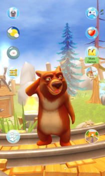 Descargar Mi oso que habla Juegos casuales para Android captura de pantalla 7