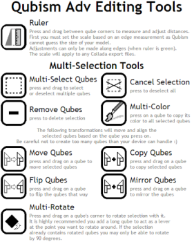 Descargar Qubism 3D modeling Trabajo para Android captura de pantalla 5