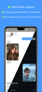 Descargar Hustchat: Citas Anón y Ruleta Fechado para Android captura de pantalla 2