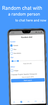Descargar Hustchat: Citas Anón y Ruleta Fechado para Android captura de pantalla 4
