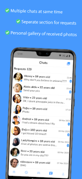 Descargar Hustchat: Citas Anón y Ruleta Fechado para Android captura de pantalla 6
