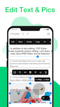 Descargar PDF Reader Pro: Editar PDF Trabajo para Android captura de pantalla 2