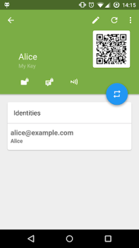 Descargar OpenKeychain: Easy PGP Comunicación para Android captura de pantalla 4