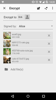 Descargar OpenKeychain: Easy PGP Comunicación para Android captura de pantalla 5