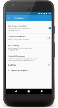 Descargar Encrypt.me - Super Simple VPN Herramientas para Android captura de pantalla 5