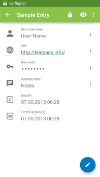 Descargar Keepass2Android Password Safe Herramientas para Android captura de pantalla 2