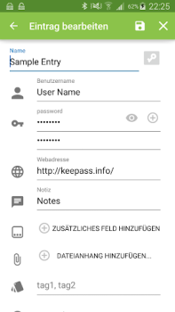 Descargar Keepass2Android Password Safe Herramientas para Android captura de pantalla 3