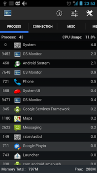 Descargar OS Monitor Herramientas para Android captura de pantalla 2