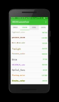 Descargar Custom Font Installer For MIUI Herramientas para Android captura de pantalla 3