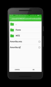 Descargar Custom Font Installer For MIUI Herramientas para Android captura de pantalla 6