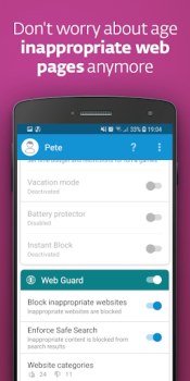 Descargar ESET Parental Control Maternidad e infancia para Android captura de pantalla 4