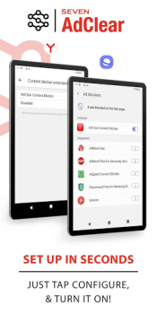 Descargar AdClear: bloqueador de conteni Herramientas para Android captura de pantalla 4