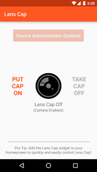 Descargar Tapa Lente - Desactivar Cámara Herramientas para Android captura de pantalla 2