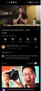Descargar YouTube Vanced Editores y reproductores de video para Android captura de pantalla 5