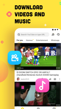 Descargar SnapTube Editores y reproductores de video para Android captura de pantalla 4