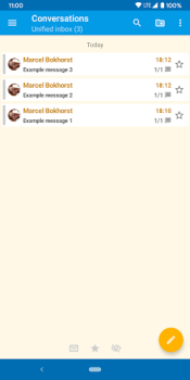 Descargar FairEmail, privacy aware email Comunicación para Android captura de pantalla 6