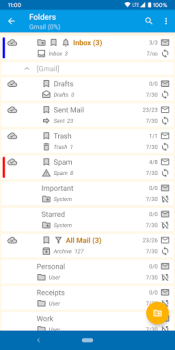 Descargar FairEmail, privacy aware email Comunicación para Android captura de pantalla 7