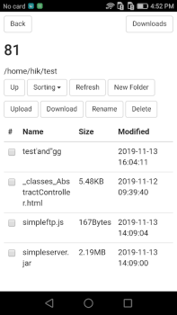 Descargar FileZilla Herramientas para Android captura de pantalla 3