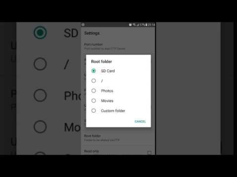 WiFi Servidor FTP