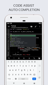 Descargar Editor de código Trabajo para Android captura de pantalla 2