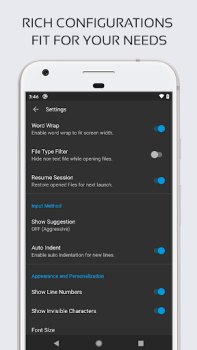 Descargar Editor de código Trabajo para Android captura de pantalla 6