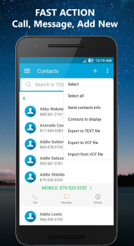 Descargar Simple contacts Herramientas para Android captura de pantalla 2