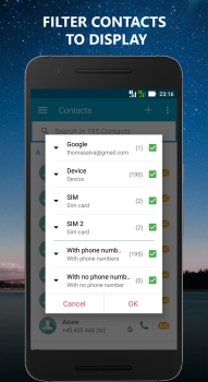 Descargar Simple contacts Herramientas para Android captura de pantalla 3