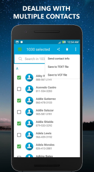Descargar Simple contacts Herramientas para Android captura de pantalla 6
