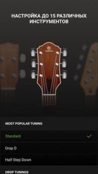 Descargar GuitarTuna: Afinador, Acordes Herramientas para Android captura de pantalla 3