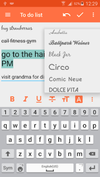 Descargar Text Editor Trabajo para Android captura de pantalla 5