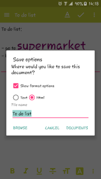 Descargar Text Editor Trabajo para Android captura de pantalla 6