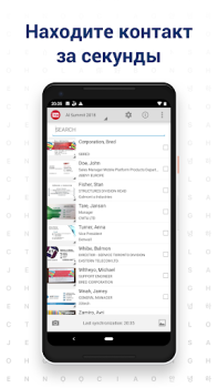 Descargar Escáner de Tarjetas de Visita Trabajo para Android captura de pantalla 3