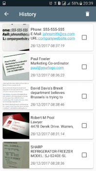 Descargar Smart Lens - Escáner de texto Trabajo para Android captura de pantalla 3