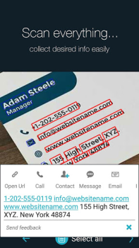 Descargar Smart Lens - Escáner de texto Trabajo para Android captura de pantalla 4