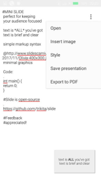 Descargar Mini Slide Trabajo para Android captura de pantalla 2