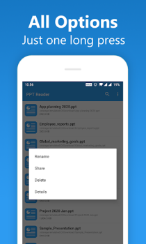 Descargar PPT Reader - View PPTX Slides Herramientas para Android captura de pantalla 3