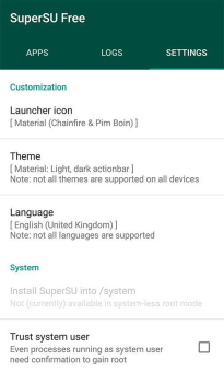Descargar SuperSU Herramientas para Android captura de pantalla 6