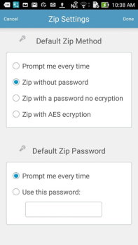 Descargar iZip - Zip Unzip Tool Herramientas para Android captura de pantalla 3